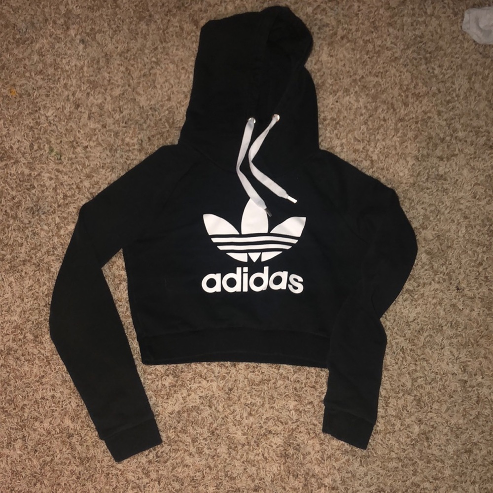 CROPPED ADIDAS HOODIE